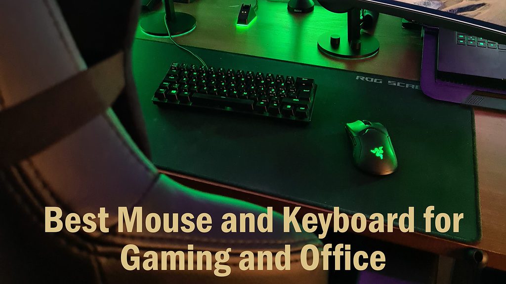 Razer Viper Pro mouse with Razer huntsman mini keyboard