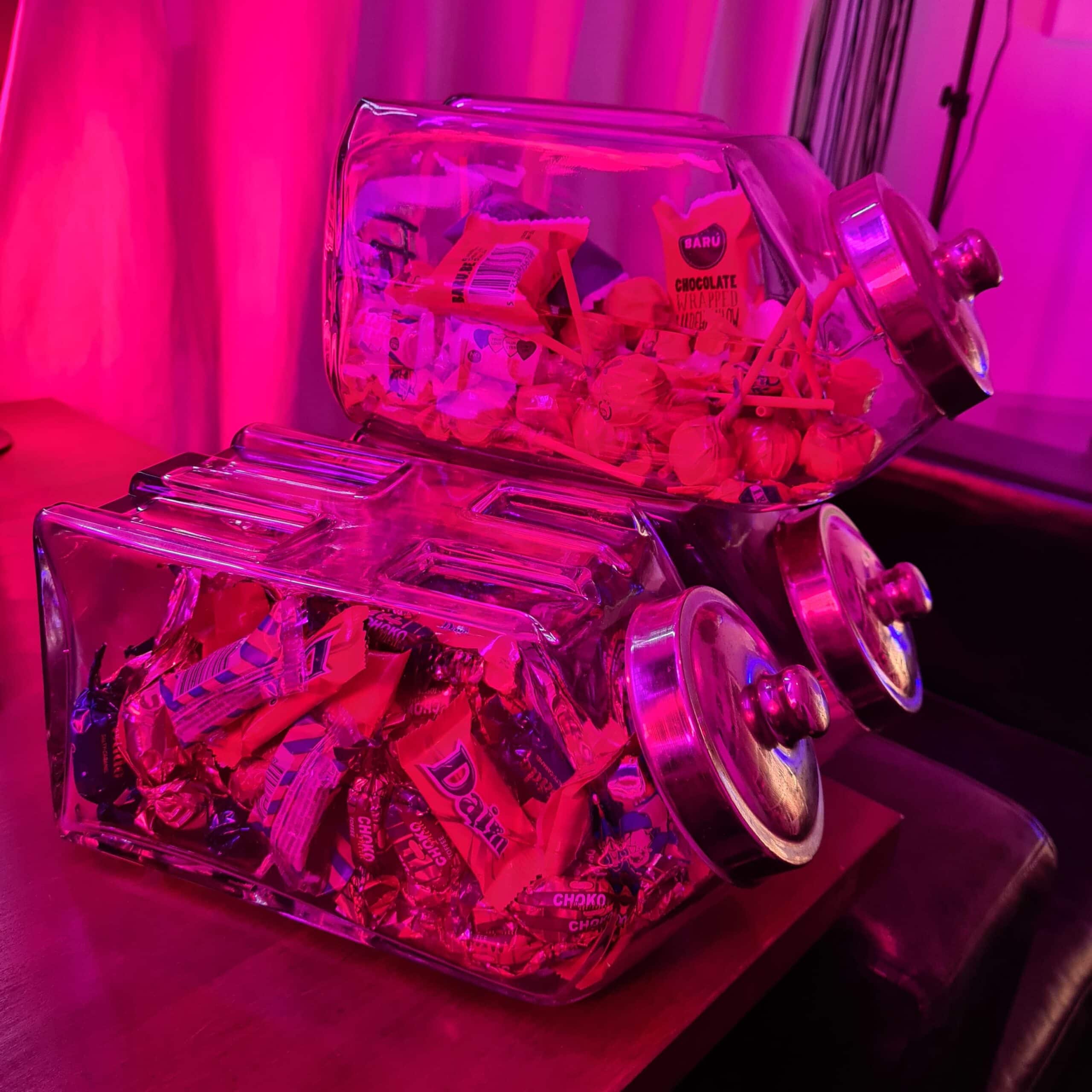 What every gaming room needs is a candy jars filled with candy